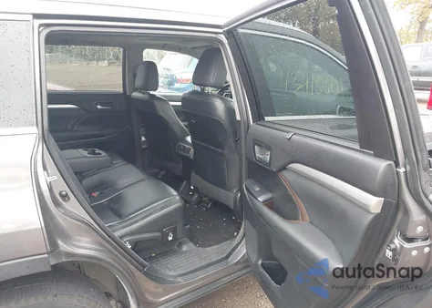 2015 Toyota Highlander Xle V6 from USA, damaged, VIN 5TDJKRFH0FS130429